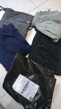 Product Review of Paket 4 pcs 100 ribuan Celana Sport Unisex Jumbo Joger Training Baby Terry 100% Asli - 4 Pcs Jogger dengan Saku Sleting Kiri dan Kanan from p**d 0