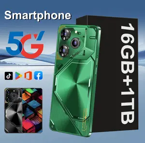 Handphone Tecn Pova 6 Pro Gaming Android 14 16GB+1TB Dual SIM Bingkai Logam Layar HD 7.5inci 5G HP Murah