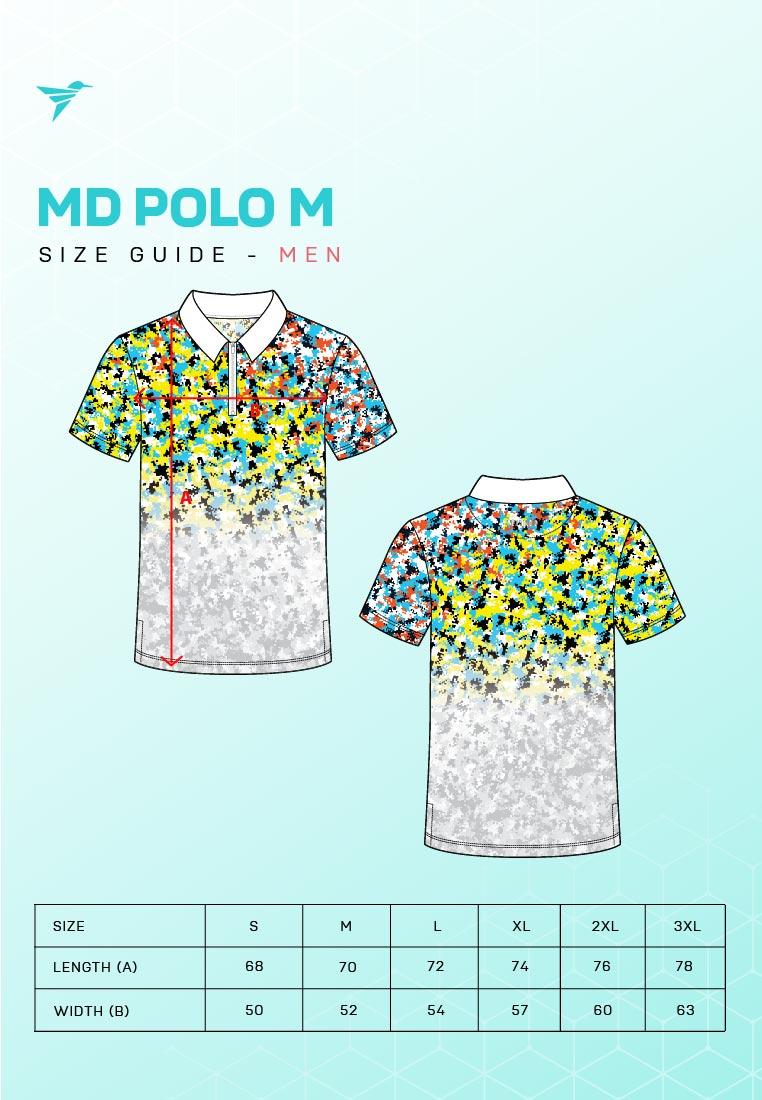 Product Introduction of Trijee Polo / Men  / Polo Jersey / Dry Fit / MD Polo M- Multi Dots 0