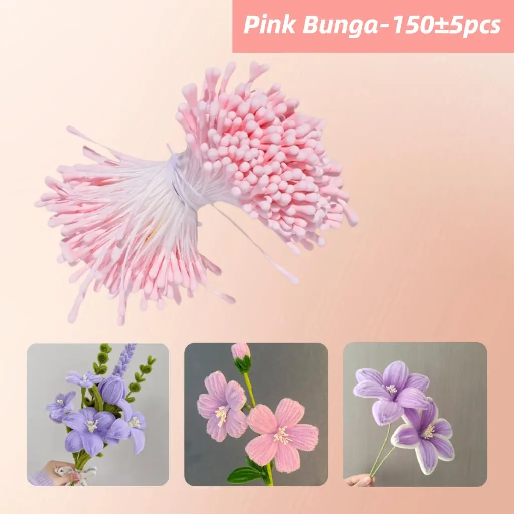 Pink Bunga-150PCS