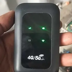 MISENI Wifi Portable 4G/5G Support 10 Devices Baterai 2100mAh Kecepatan 300Mbps Semua Operator dengan Baterai Besar Jaringan Stabil dan Layar Besar