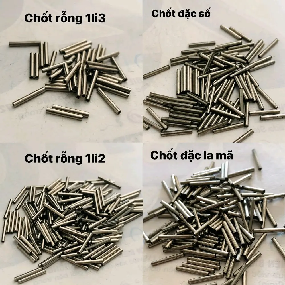 Chốt ( cốt) đặc và rỗng của bản lề zippo