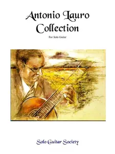 Buku Gitar klasik Antonio Lauro Collection