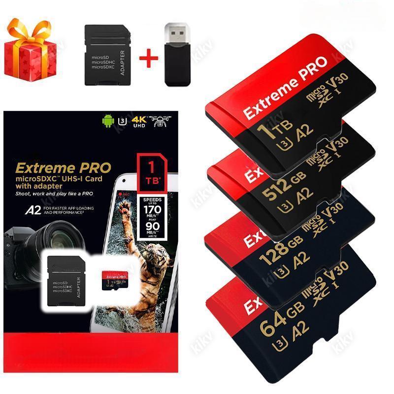 Thẻ Nhớ MicroSD Extreme Pro V30 32GB-64GB-128GB-256G UHS-I Card Chính Hãng thẻ…