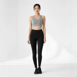 Legging Polos Tebal Highwaist nyaman stretch Panjang Celana Wanita