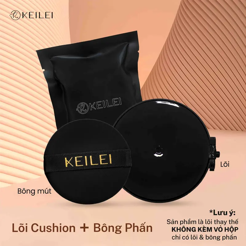 [LÕI CUSHION] Phấn nước đa năng 3 trong 1 KEILEI - 3 in 1 Radiance Cushion KEILEI Trang Điểm Cosmetic, thay thế tiết kiệm Mỹ Phẩm Nữ Women 0