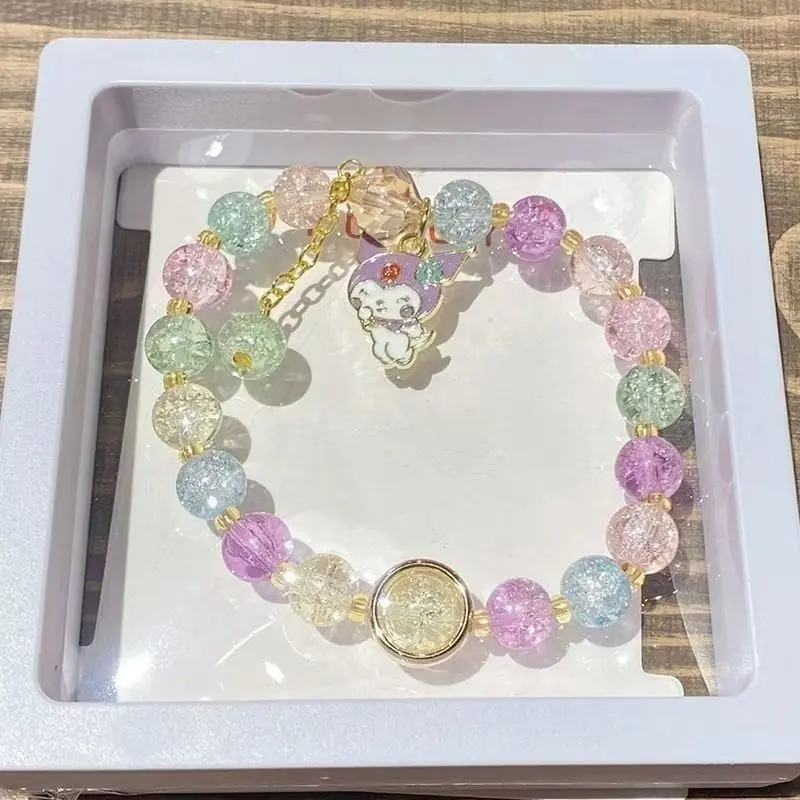 Trang Sức Vòng Tay Màu Pha Lê, Kulomy, Trang Sức Đơn Giản, Thời Trang, Hợp Xu hướng, Thích Hợp Cho Trẻ Em, Đồ Chơi 7
