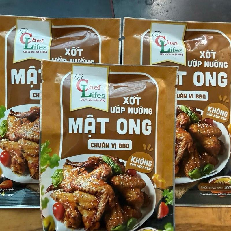 LIFE'S CHEF - XỐT ƯỚP NƯỚNG MẬT ONG gói 80g