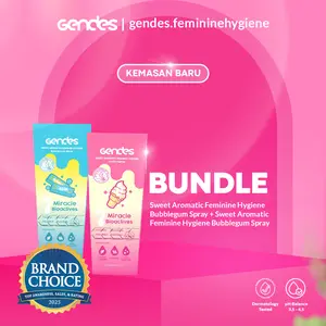 Bundling Gendes 2 Pcs Sweet Aromatic Feminine spray 7 Miracle Bioactive 23ml | Perawatan Area Kewanitaan  | Membantu Mengurangi Keputihan | Membantu Menghilangkan Aroma Tidak Sedap Pada Area Kewanitaan