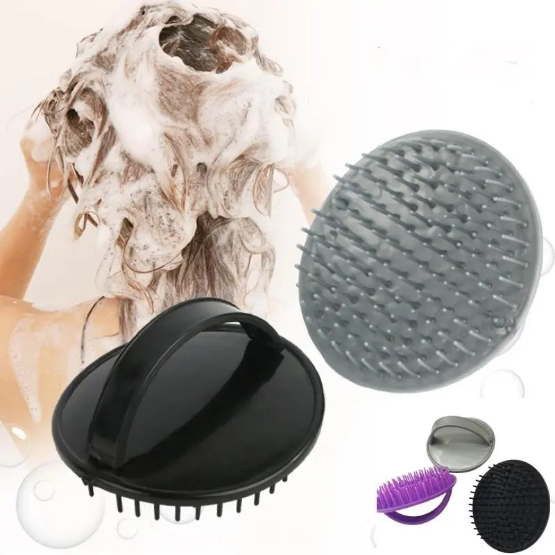 Soft Head Comb Wash Shampoo Hair Scalp Care Brush Bath Spa Healthy Handy