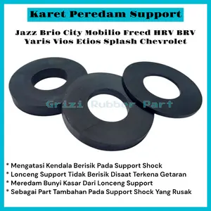 Karet Peredam Support Extra Karet Tatakan Depan Honda Jazz Brio Honda City Yaris Vios Harga 1Pcs