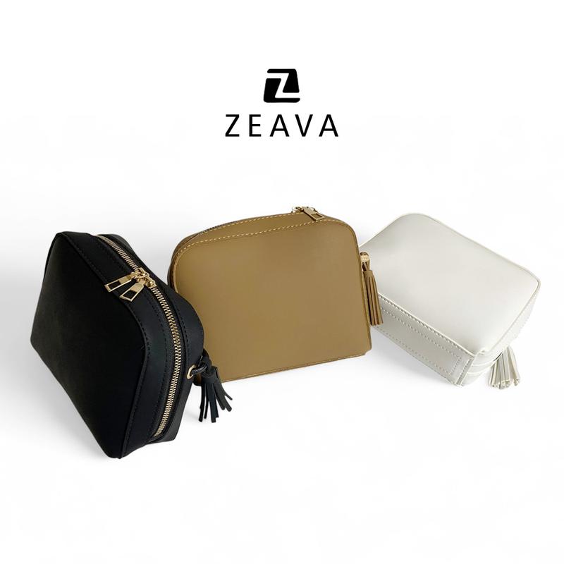 [ZEAVA] Alice Mini Slingbag - Tas Selempang Mini/Slingbag Fashion/Mini Pouch Wanita Hitam 3