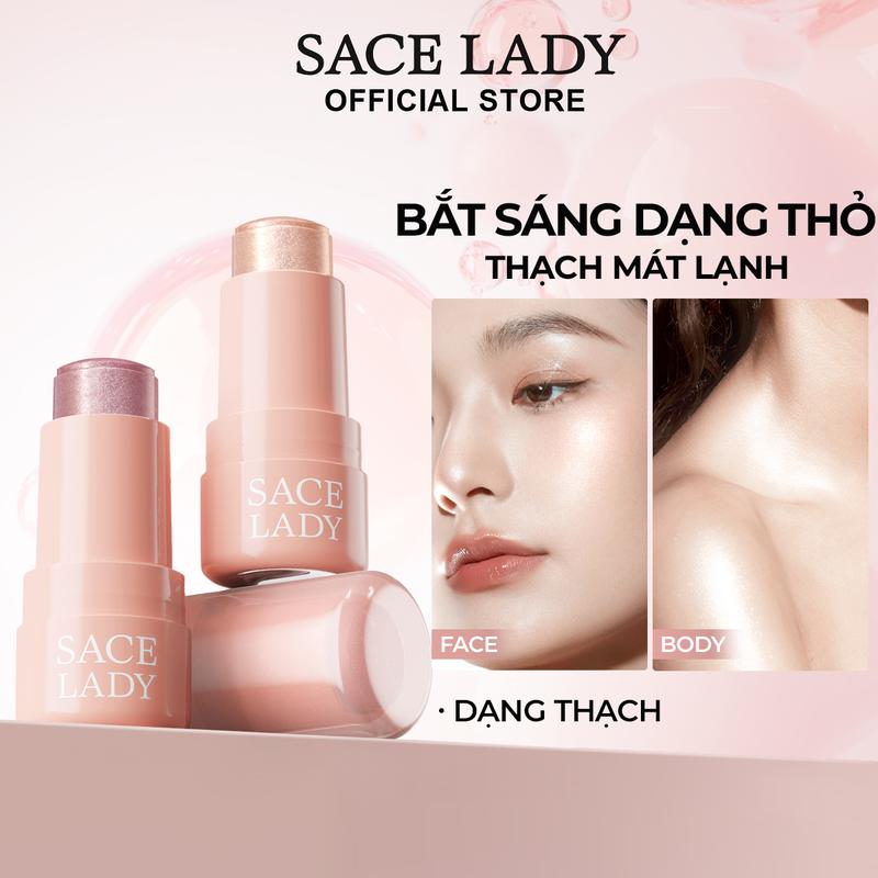 [NEW]Phấn Bắt Sáng SACE LADY Mỹ phẩm trang điểm dạng thạch độc đáo 8g