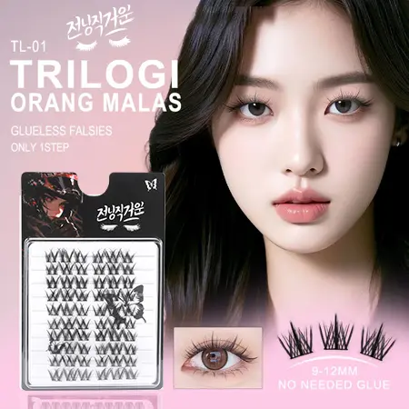 (BEST SELLER) A12RamadanRussian Look Bulu Mata Palsu -Riasan MataEvelash BulumataEyelash Extension 0