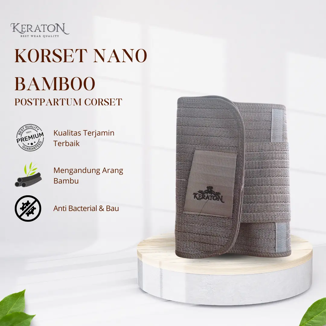 Korset Nano Bambo keraton | Korset pemulihan luka Caesar ibu hamil