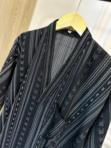 BW - Baju Muslim Jubah Gamis Tidur Sultan Pria Motif Tangan Pendek Model Arab Saudi