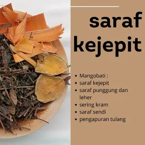 saraf kejepit jamu godok tradisional herbal alami tjm king obat urat cina