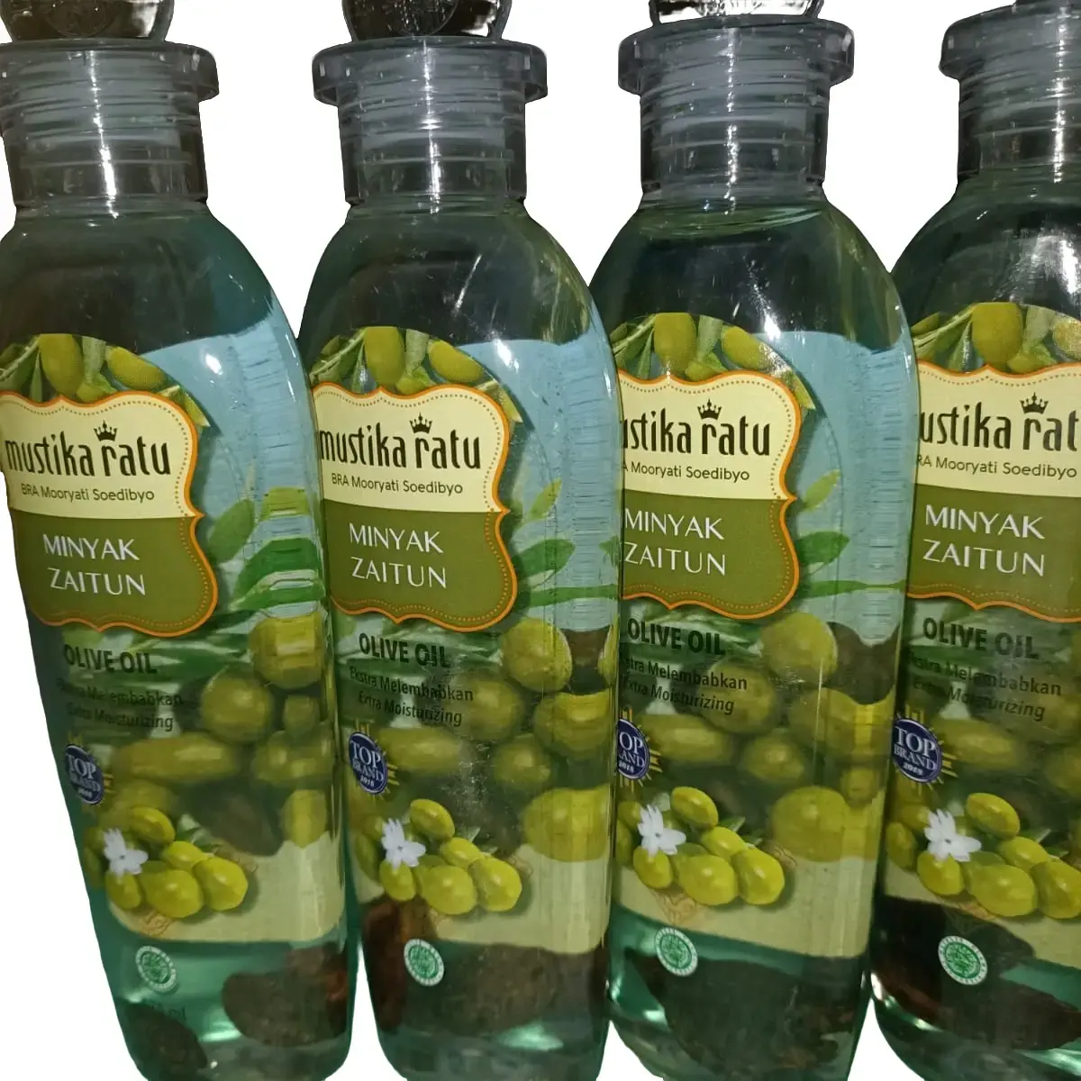 Minyak Zaitun Mustika Ratu untuk Perawatan Kulit - Ukuran 75ml dan 175ml - Kering, Soap, Berminyak