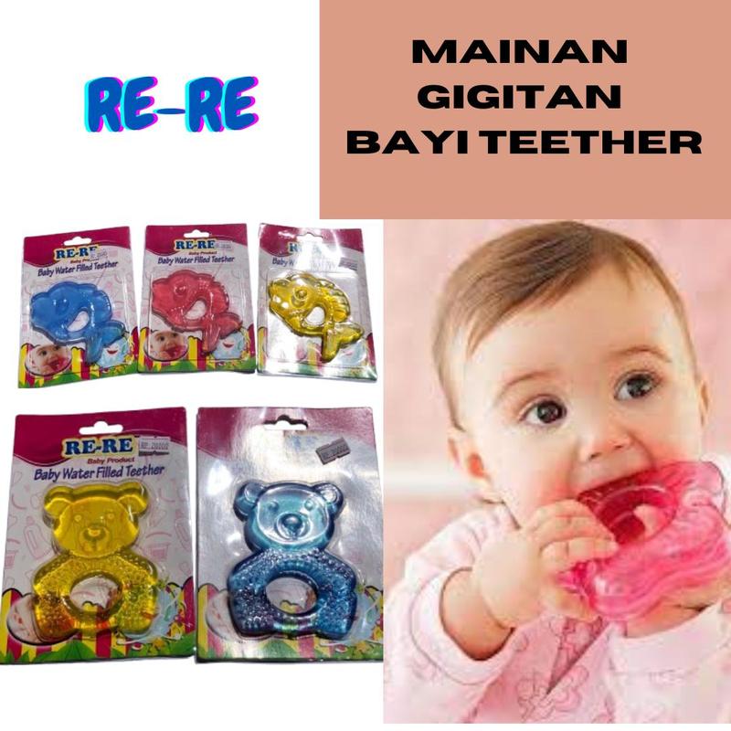 Gigitan bayi rere baby water filled teether baby teether theether bayi Anak-Anak Kids 4