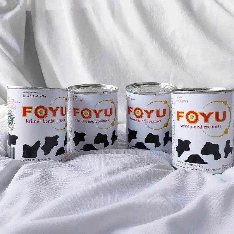 SKM Foyu 500 gram - isi 4 Kaleng Krimer Kental Manis Foyu - Susu Kental Manis FOYU Paket Hemat 0