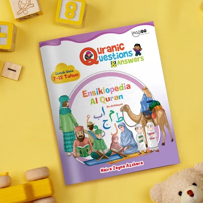 ￼Buku Anak Bisa Custom Nama dengan Fitur Tanya Jawab - My Quranic Question and Answer 1