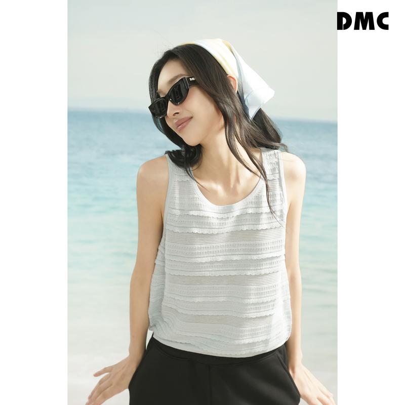 Áo dệt kim ba lỗ kiểu nữ DMC