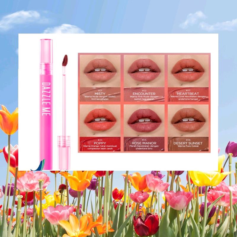 [Cod] ori DzzleMe~ lipmatte 01misty 06sunset lipMatte cream Lightweight ...