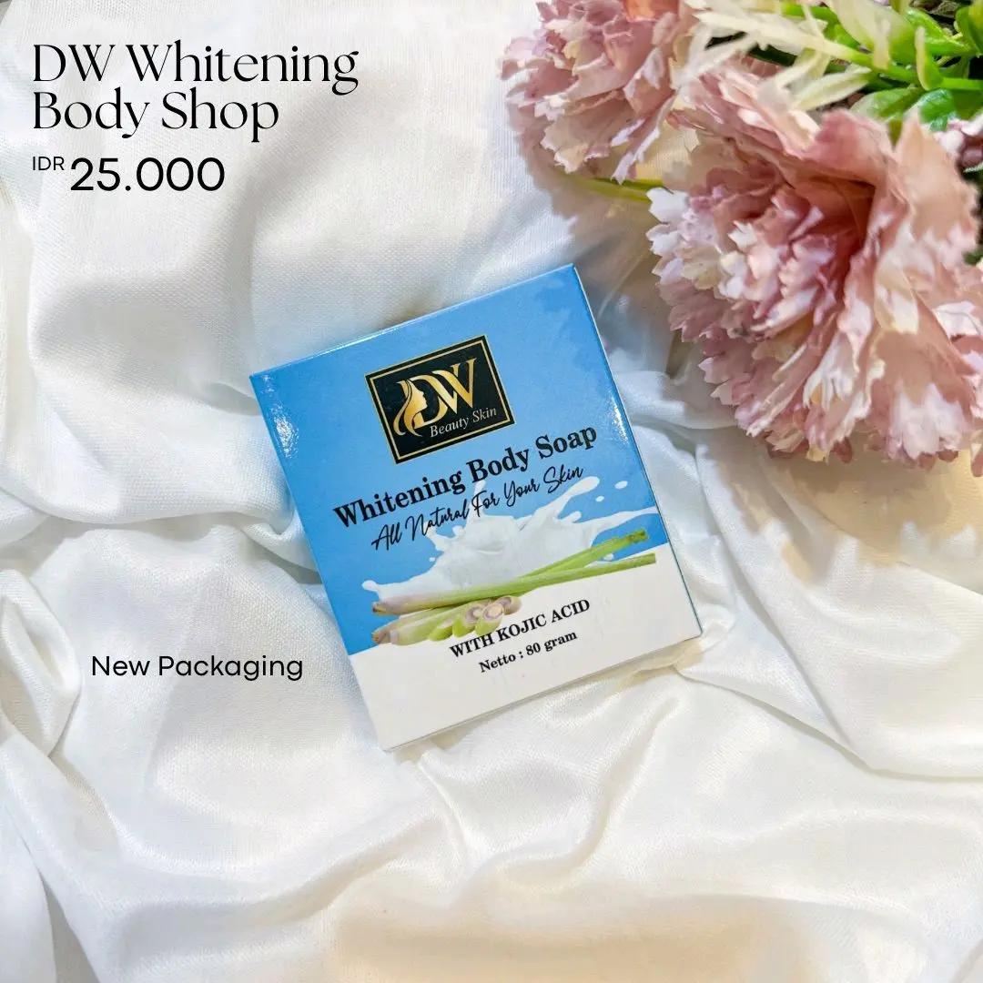 Sabun Pemutih DW BEUTY SKIN                                                                DOUBLE WHITENING SOAP