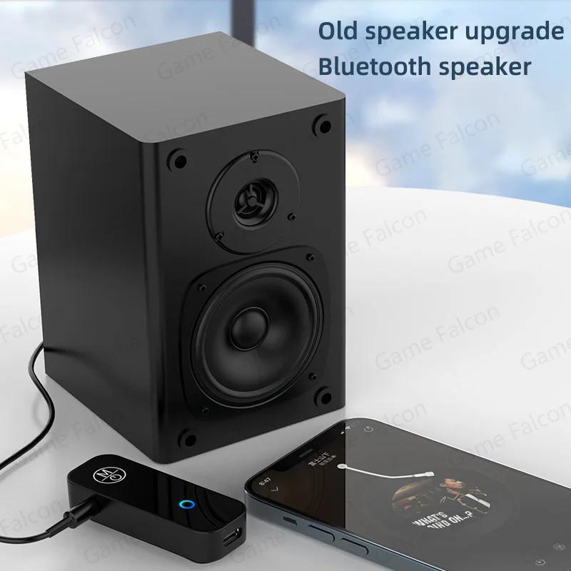 3.5mm Bluetooth 5.0 Audio Receiver/Transmitter - 2-in-1 Adapter with Aux Jack - Perfect for Car, TV, Headphones & Home Audio - Enjoy Crystal Clear Wireless Sound & Effortless Hands-Free Calls 5