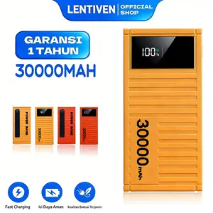 LENTIVEN Powerbank 30000 mAh Mini with Fast Charging BH73