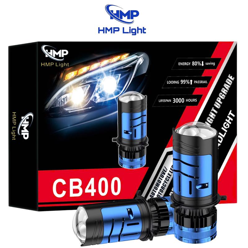 Mua Đèn Tặng Hậu AuDi Đèn Pha Led Bi Cầu Mini CB400 HMP Light - 110W Pha Màn Chập + Tâm Trợ Pha Laser Chiếu Xa Trên 300m Chuyên Lắp Oto Xe Máy 12-24V
