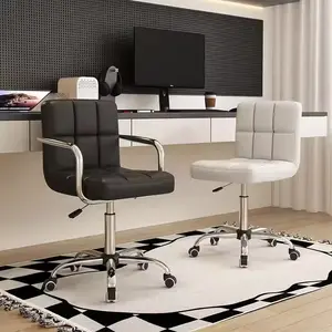 Kursi Kerja Kursi Kantor Hidrolik Kursi Staff Putar Sandaran Nyaman Premium