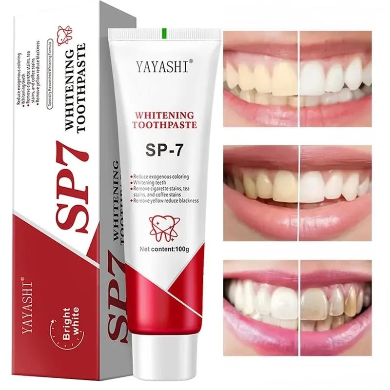 Product Introduction of Pasta Gigi YAYASHI SP7 Pemutih dan Penghilang Bau Mulut Rasa Natural Mint 100g - Probiotics, Penyegar 16