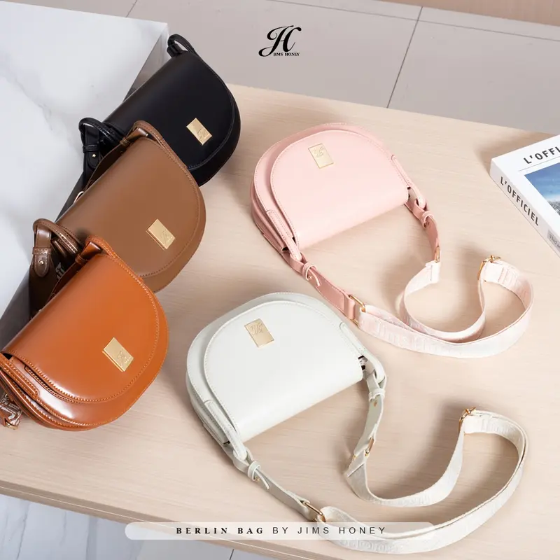 Jims Honey - Berlin Bag - Tas Selempang Wanita Sling Bag Wanita Kulit Slingbag 2