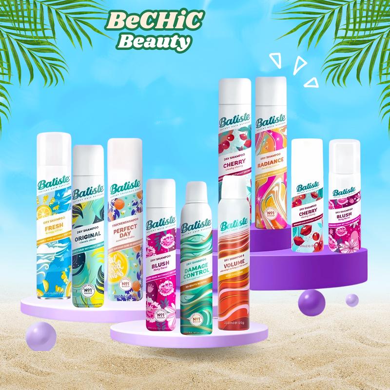 Dầu Gội Khô Batiste 200ml Batiste 50ml Dry Shampoo Gội khô Anh Chính Hãng
