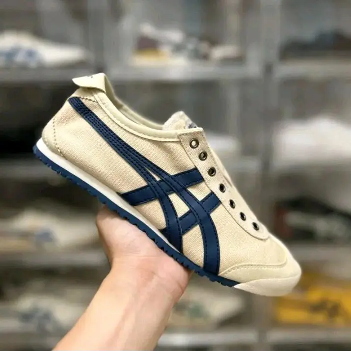 Promo Sepatu 0nsu Tiger Slip On Canvas Wanita Pria