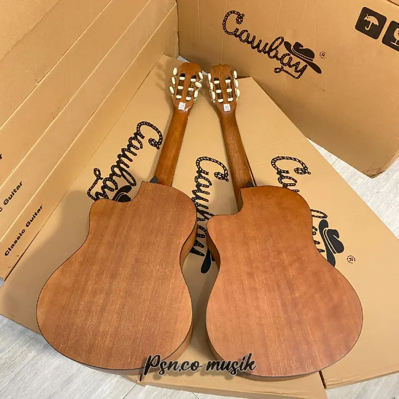 COWBOY ORIGINAL Gitar Akustik Klasik CGC 100 NA NS Free Packing Kayu 4