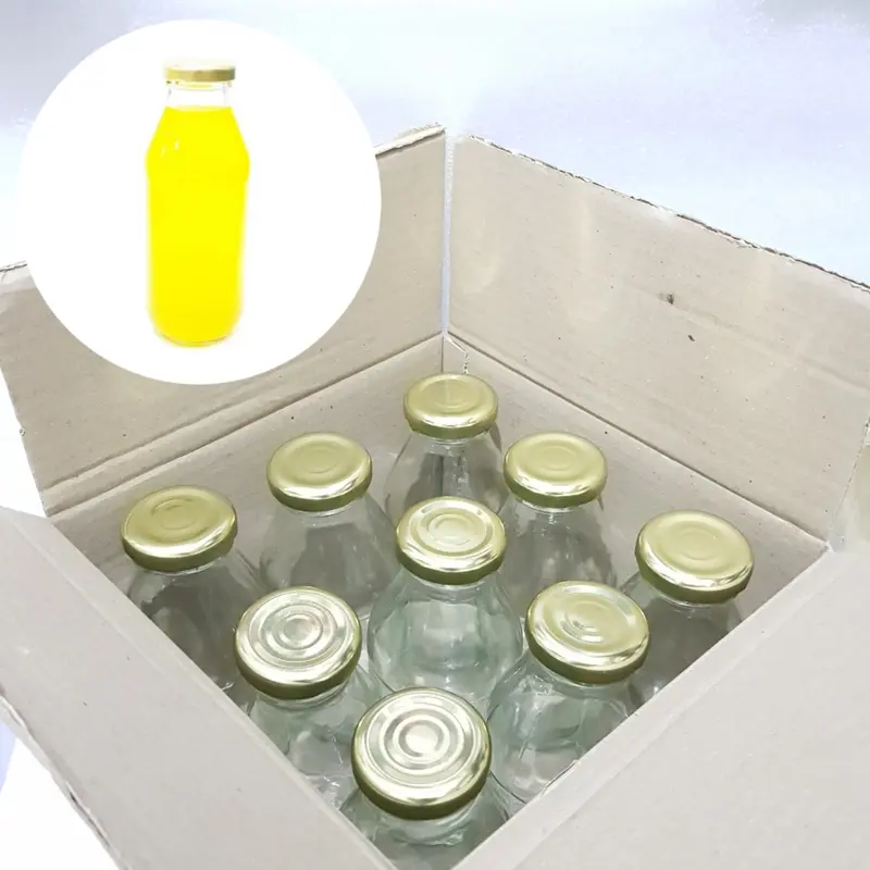 / 9 (sembilan) pcs 200/300/330/ 350ml BOTOL JUICE 350ML KACA BARU + TUTUP SENG / BOTOL JUS KACA 350ML / BOTOL KACA SYRUP 350 ML / SUSU KACA350ML s1 7