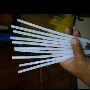 (10 pcs) isi Lem Tembak Kecil refill Glue Gun brand PUTIH