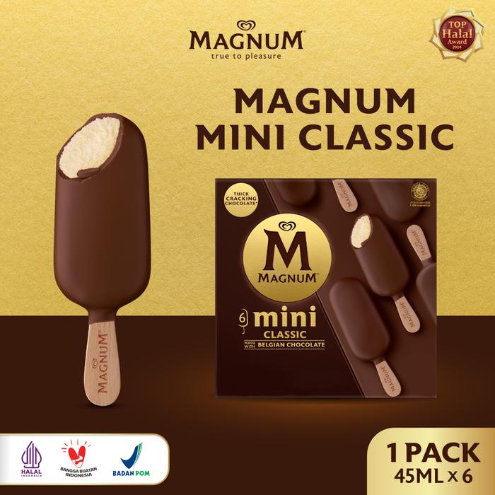 Gambar Magnum Mini Classic 6X45ml - Wall's Es Krim / Ice Cream dari Wall's Ice Cream Kota Administrasi Jakarta Barat Tokopedia