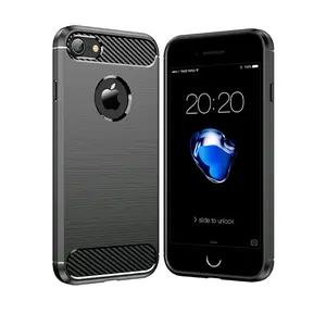 SINAR CASE SLIM FIT CARBON COMPATIBLE WITH IPHONE 6 6S 6G 6+ 6S+ SOFTCASE SILIKON FIBER MULTI CASING