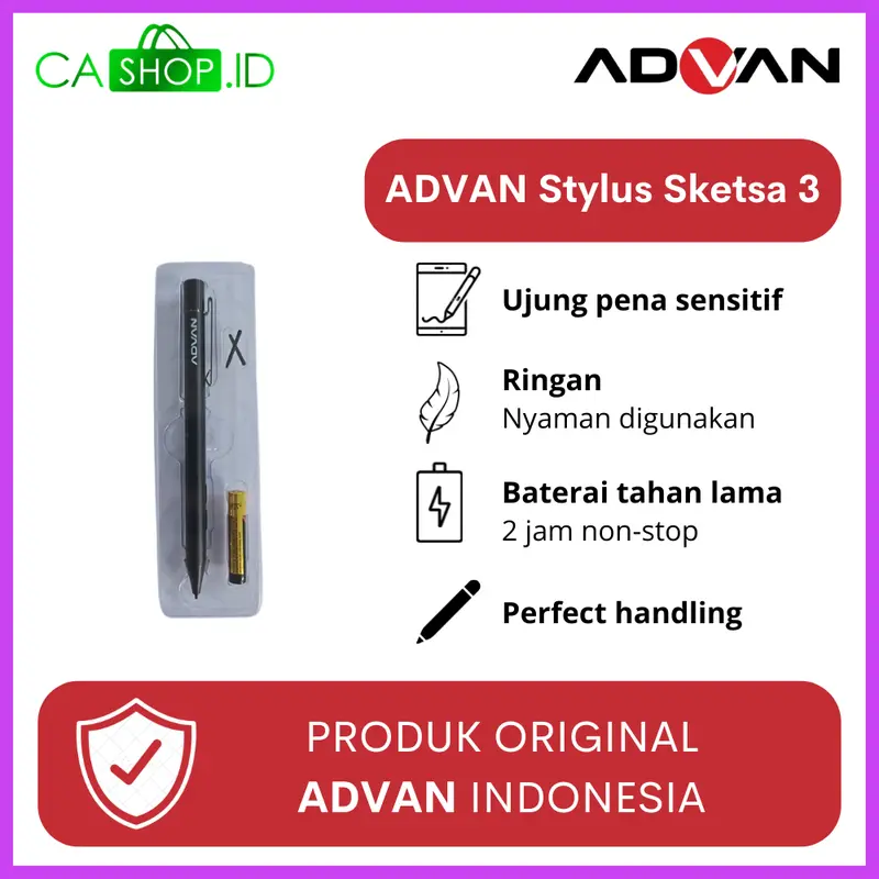 Stylus Pen Advan Sketsa 3 - New Original