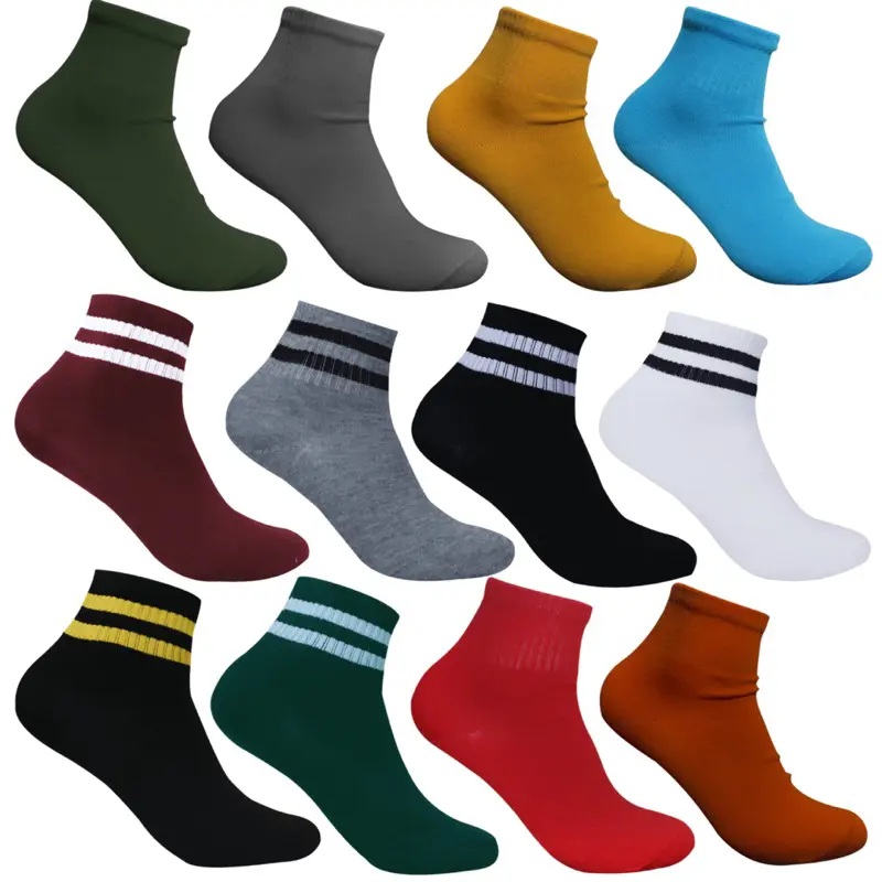 [HARGA SATUAN] [BELI 4 DAPAT 5][Beli 4 Dapat Potongan ONGKIR] Kaos Kaki Pendek Tebal Dewasa - Koleksi Unyil 1