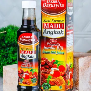 sari kurma madu angkak plus propolis jambu biji dan daun ubi jalar Honey madu