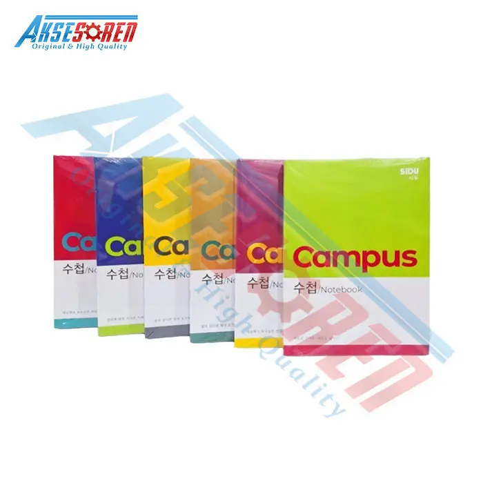 Buku Tulis Sekolah Campus Genius 42 Lembar [1 Pack/6 Buku] / Buku Tulis Boxy Genius notebooks / Buku Kampus 1 Pak / Perengkapan Sekolah / Buku Catatan Kertas Paper Stationery 6