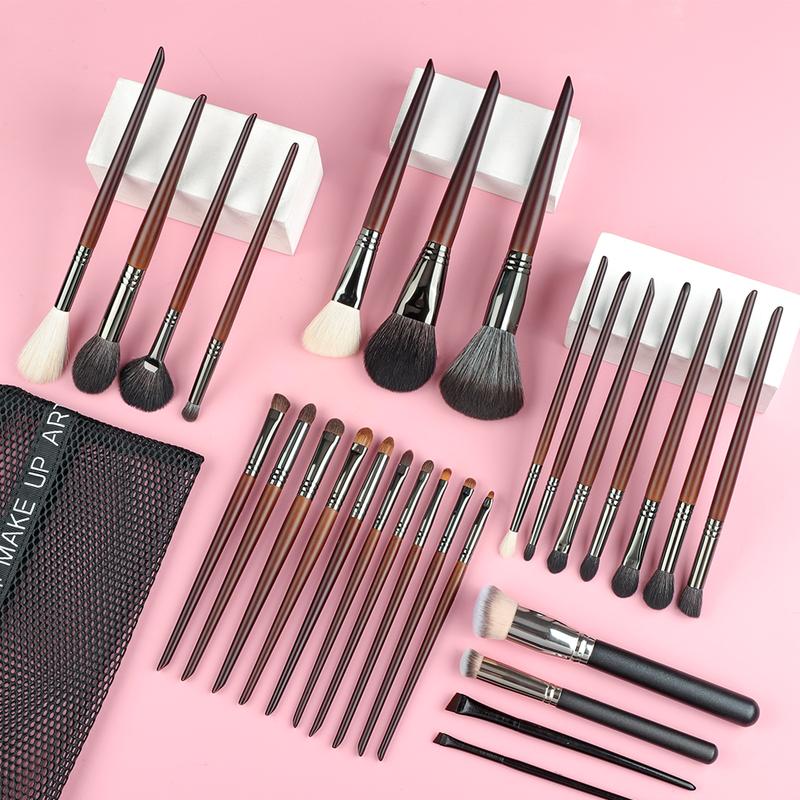 【OVW Bộ 28 cọ trang điểm OVW cho người mới bắt đầu, kem nền, phấn mắt, kem che khuyết điểm