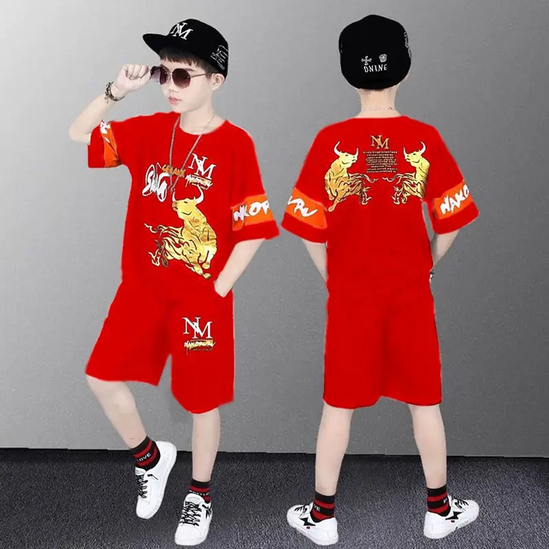 Setelan Baju Anak Laki-laki Model Terbaru Ukuran M L XL - Fashion 7