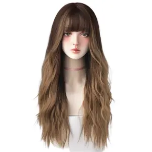 AEGYOSHOPPE - 3052-3052A full wig korea 60cm - Rambut Palsu Wig Wanita Korea Style Aesthetic Premium Fiber COD