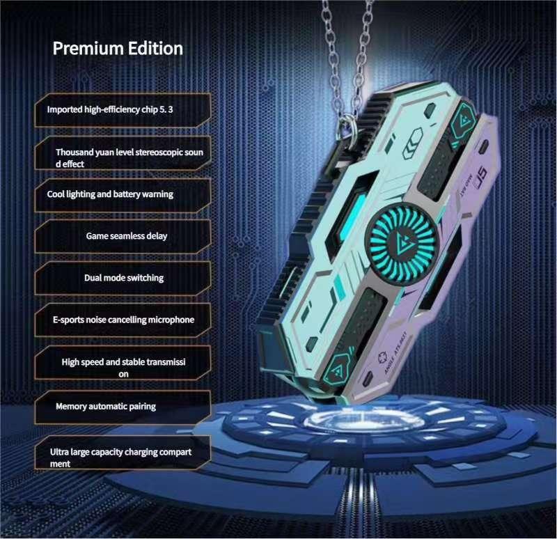 Tai Nghe Không Dây Chân Thực, X37, Thân Hợp Kim Kẽm, Tai Nghe Nhét Tai Chơi Game TWS Không Độ Trễ, Với Chế Độ Kép Âm Nhạc Trò Chơi Và Đèn Thở Màu Bluetooth Kem