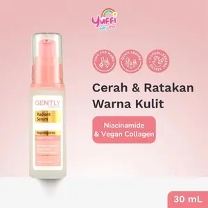 Gently Mamacare - Radiant Face Serum 30ml - Mencerahkan dan Memudarkan Noda Hitam Ibu Hamil dan Menyusui